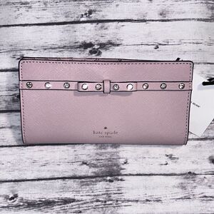 Kate Spade New York Laurel Way Jeweled Stacy wallet
